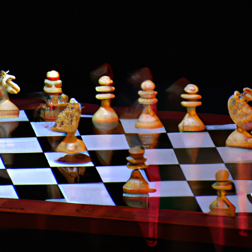 תמונה דינמית של רגע משחק אסטרטגי, הממחישה את המכניקה המורכבת של המשחק.